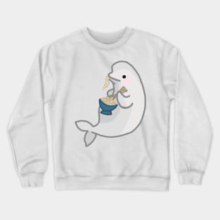 Noodle Beluga Crewneck Sweatshirt